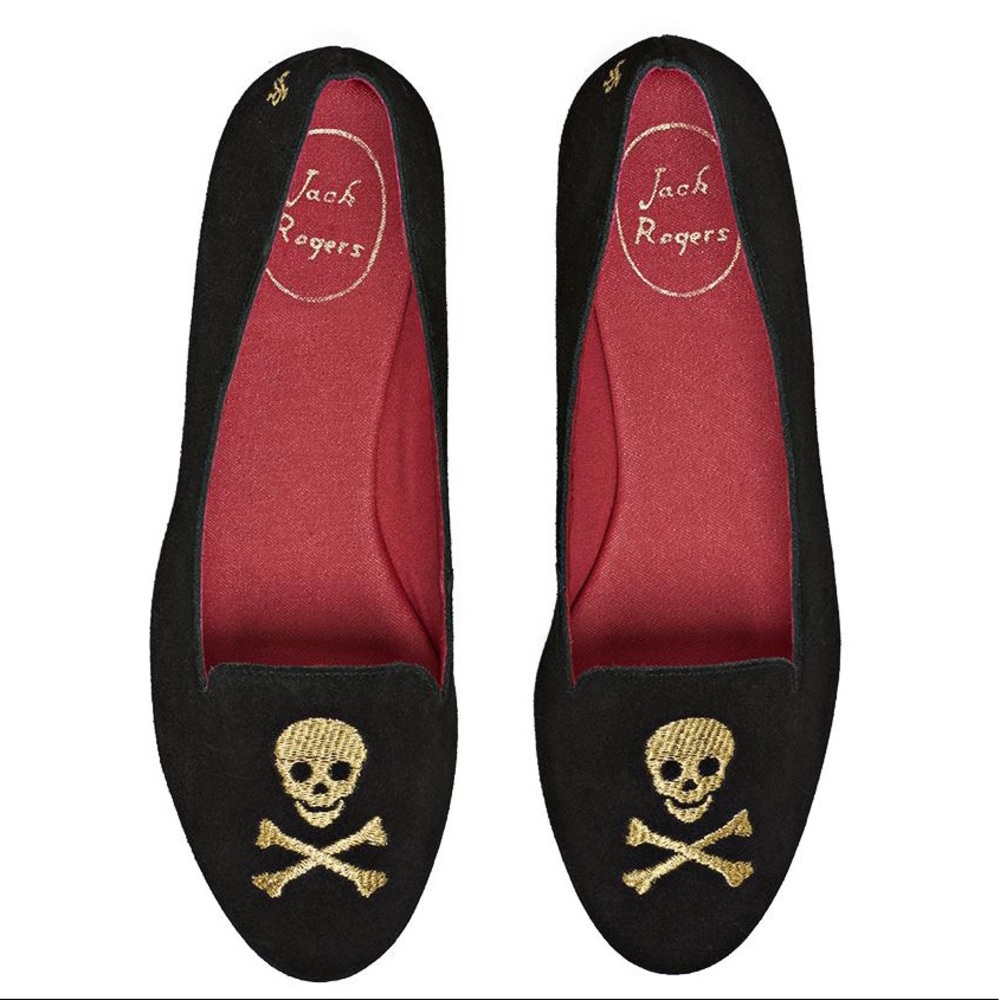 Jack Rogers Skull Loafers